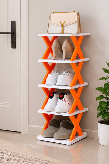 X-Frame Shoe Rack – Space-Saving Shoe Rack