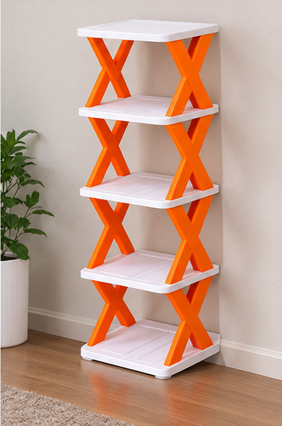 X-Frame Shoe Rack – Space-Saving Shoe Rack