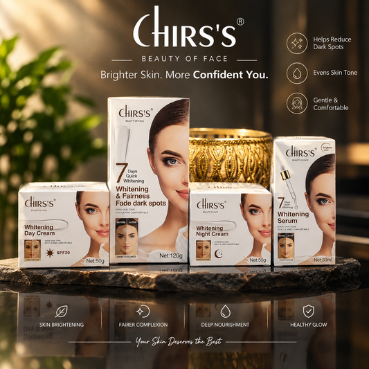 4-in-1 Skincare Bundle – Day Cream, Night Cream, Serum & Face Wash
