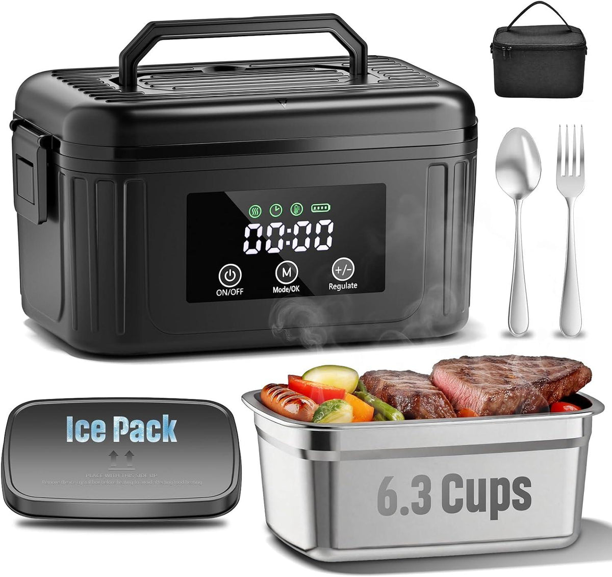 Premium Electric Lunch Box – Portable Food Warmer